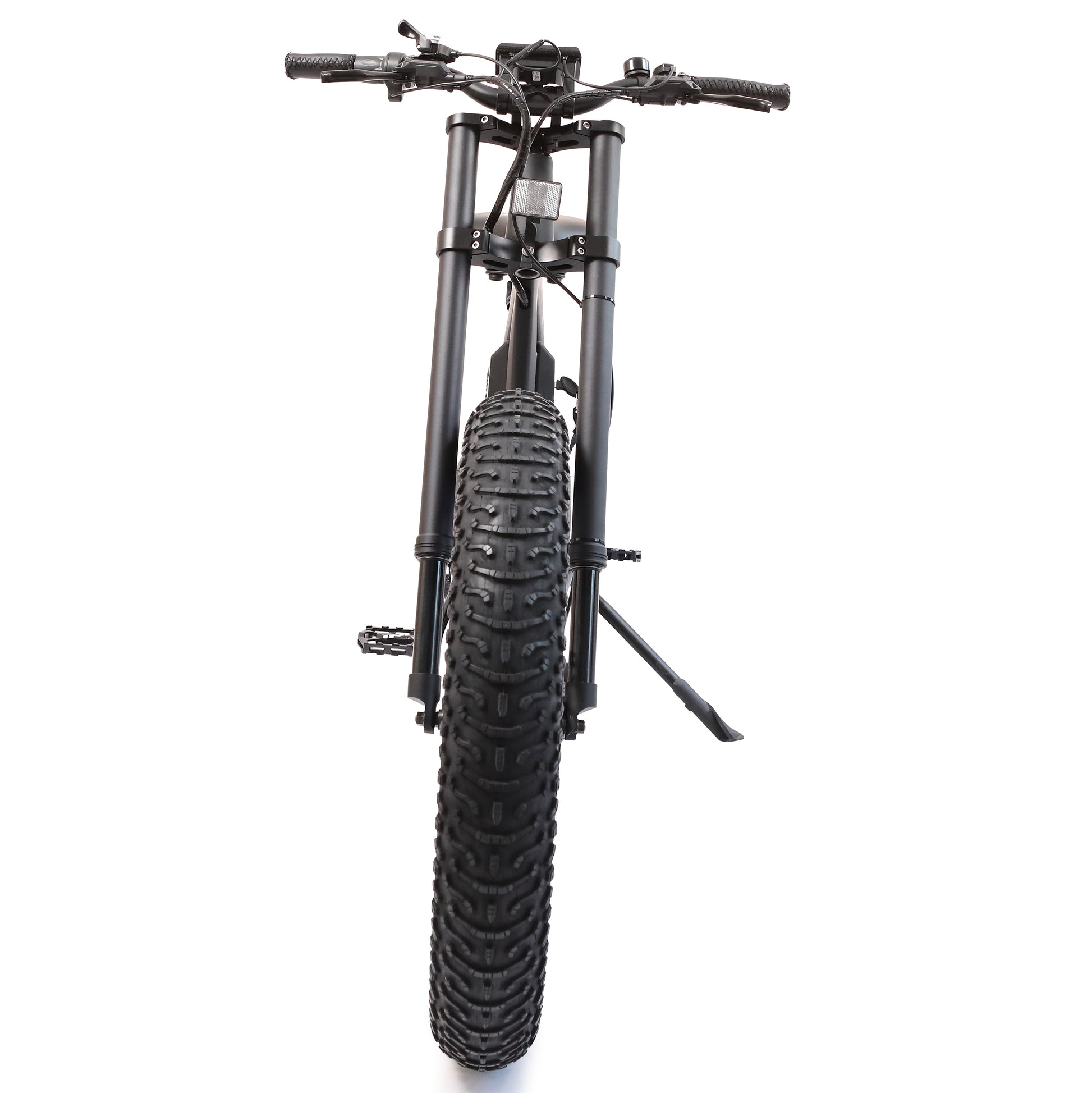 Bison Fat Tire Electric Bike - Matte Black - Goody's Electric Bikes