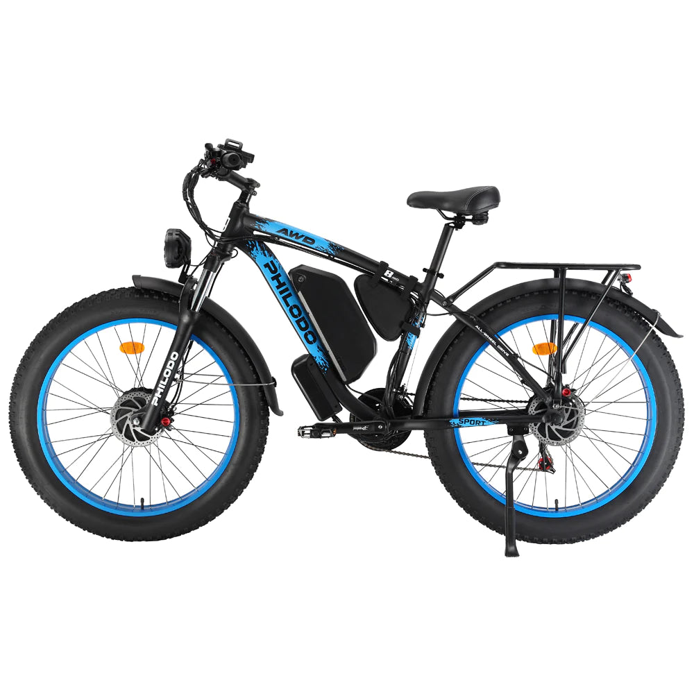 H8 Dual Motor Fat Tire Electric Bike - Goody's Electric Bikes