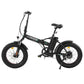 48v Folding Fat Tire Electric Bike - Black