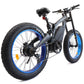 BISON Fat Tire Electric Bike - Matte Black