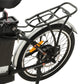 STARFISH Folding Electric Bike - Matte Black