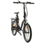 STARFISH Folding Electric Bike - Matte Black