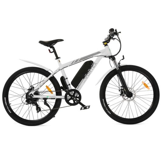 VORTEX Electric City Bike - White