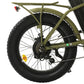 48v Fat Tire Folding Electric Bike - Matte Green