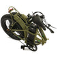 48v Fat Tire Folding Electric Bike - Matte Green