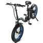 DOLPHIN Folding Fat Tire Electric Bike