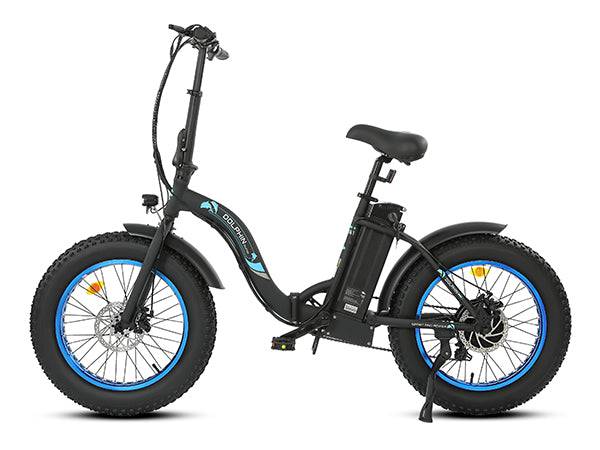 DOLPHIN Folding Fat Tire Electric Bike